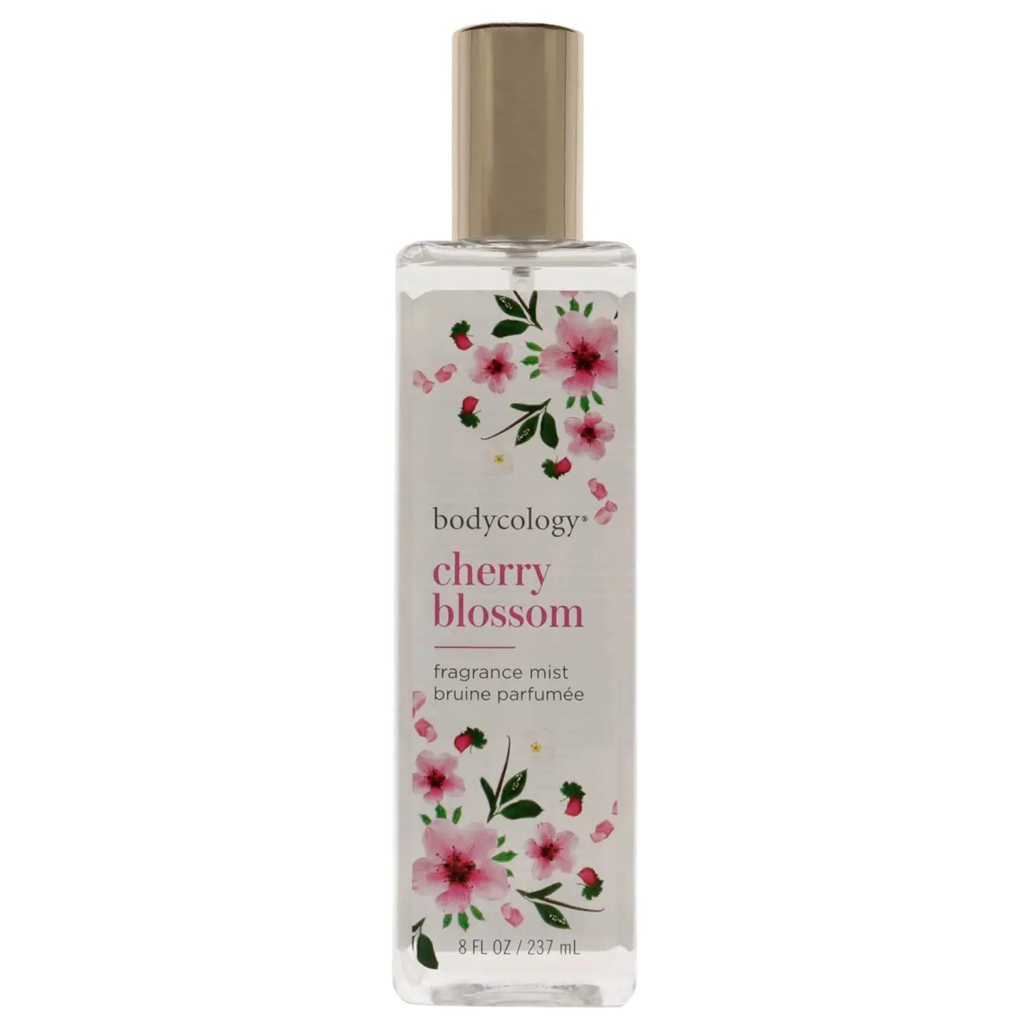 NC 8 oz Fragrance Mist Spray Perfume for Women Bodycology Cherry Blossom Cedarwood And Pear Perfume By Bodycology Fragrance Mist Spray (Good luck)