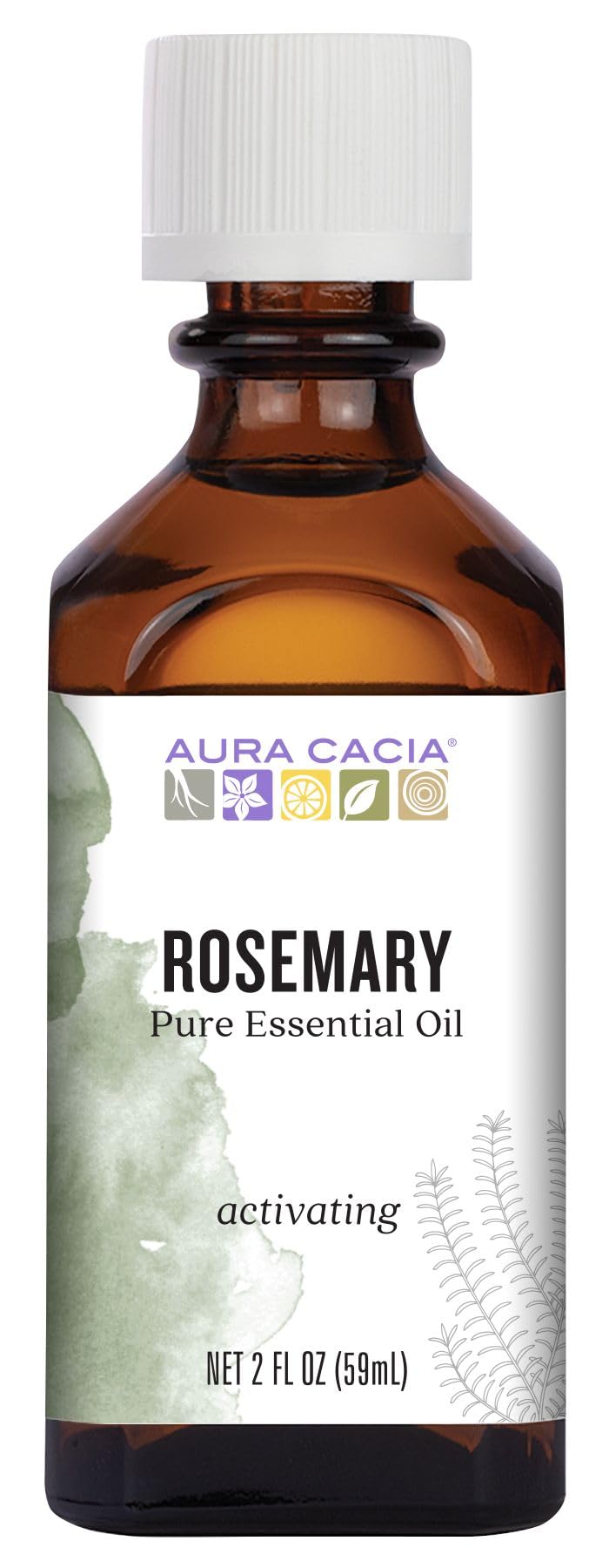Aura Cacia Essential Oil Cleansing Rosemary 2 fluid ounce