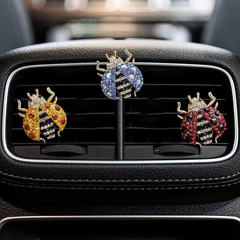 Cute Ladybug Car Air Vent Perfume Clip for Aromatherapy