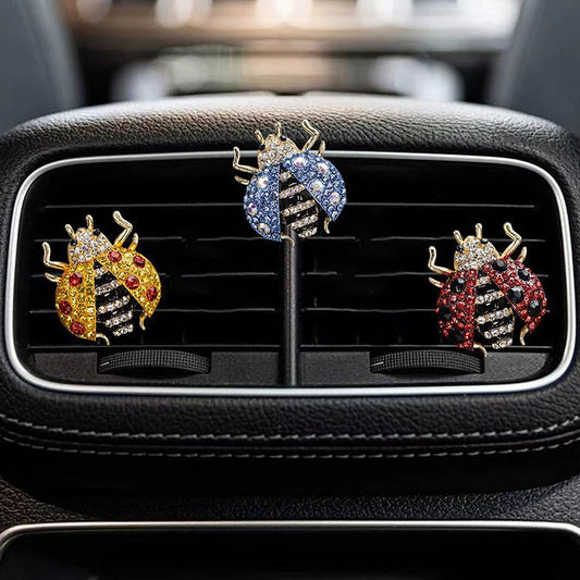 Cute Ladybug Car Air Vent Perfume Clip for Aromatherapy