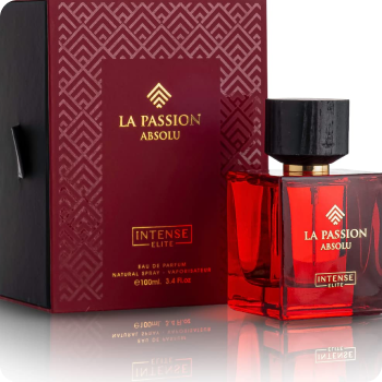 INTENSE ELITE La Passion Eau De Parfum For Women 100ML (3.4Oz) Arabian Perfumes For Women With Lemon Orange Mandarin & Lavandin Notes Long Lasting Perfume for Women