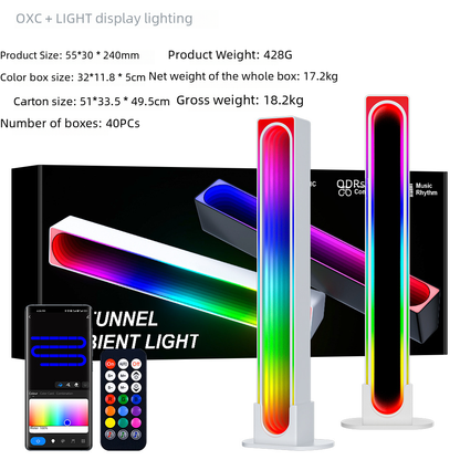 USB Bluetooth App & Infrared Remote Car Ambient Light